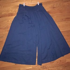 Free People Wide Leg Linen Pants